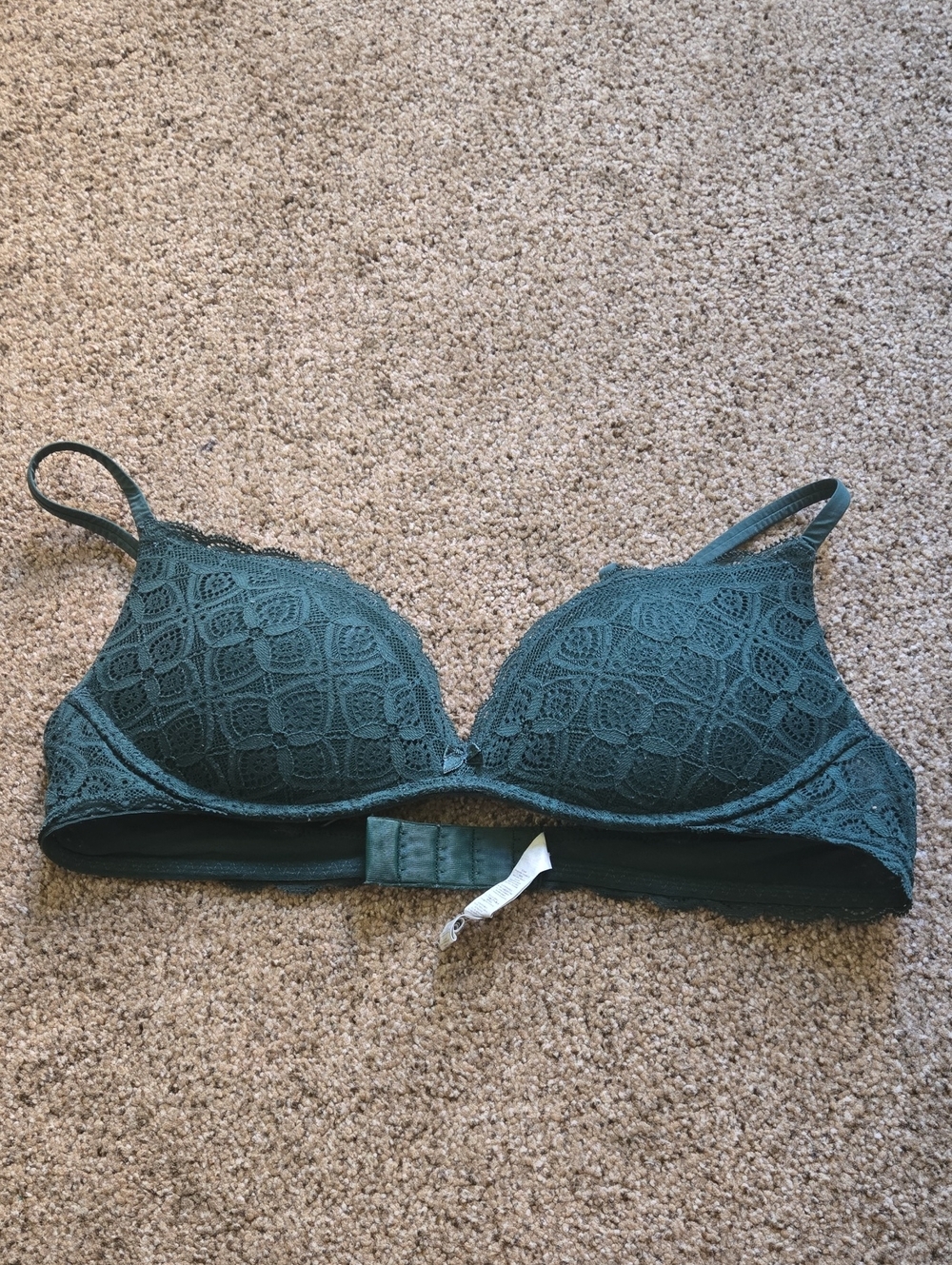 Intimissimi Gioia Lace Super Push‑Up Bra – 36B – Teal Lace 💎✨